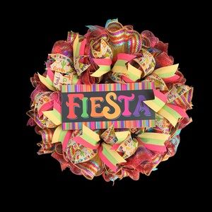 Cinco De Mayo Wreath for Front Door.